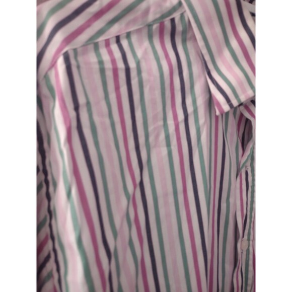 Tailorbyrd Collection Dress Shirt Mens XL Long Sleeve Striped Classic Button Up - Picture 2 of 11